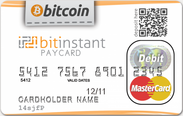 bitcoin bank card btc piețele de depozit limite