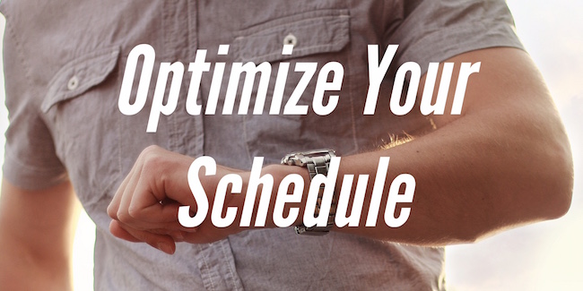 Optimize your Schedule