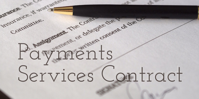 Payments Services Contract