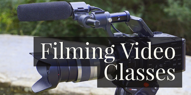 Filming Video Classes