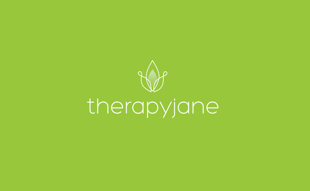 green therapy logo design