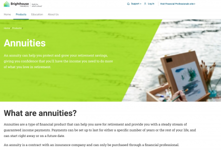 Brighthouse Financial Annuities Provider