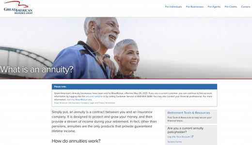 Great American Insurance Group Annuity Contract